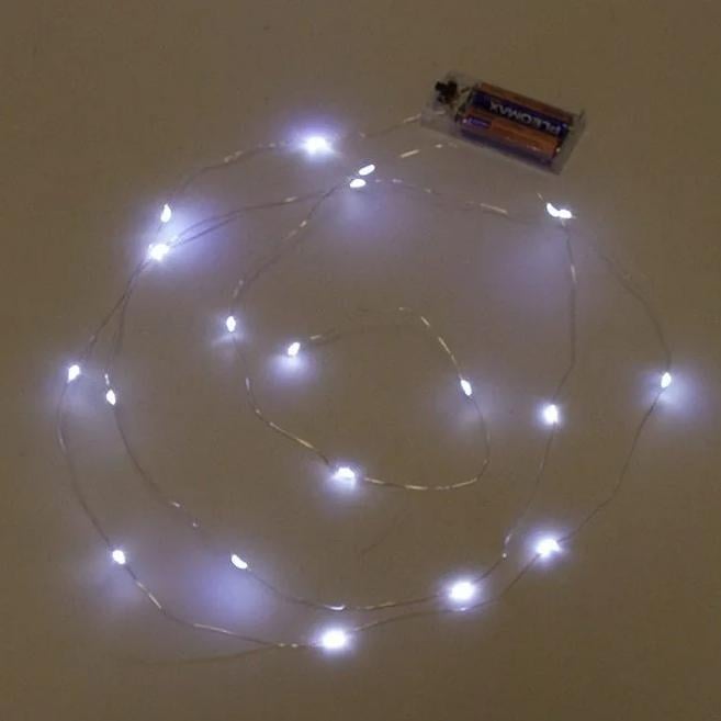 Подсветка LED холодный свет Flora 20 светодиодов 2 м (44448)