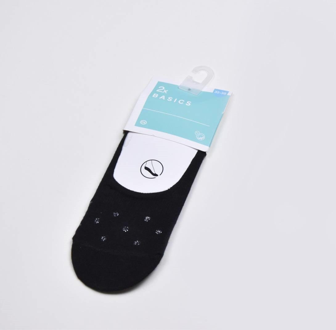 Шкарпетки C&A Горох 2 пари р. 35-38 Чорний (5867364700502)