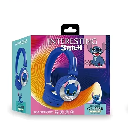 Наушники беспроводные Bluetooth Disney Stitch (GA208B) - фото 2