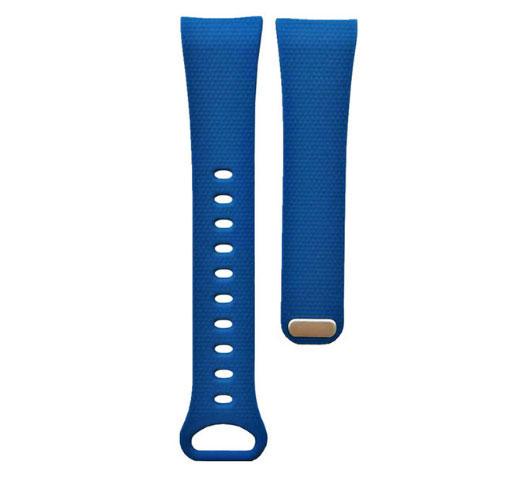 Силиконовый ремешок Primo для фитнес-браслета Samsung Gear Fit 2/Fit 2 Pro SM-R360/R365 Blue (608352872)