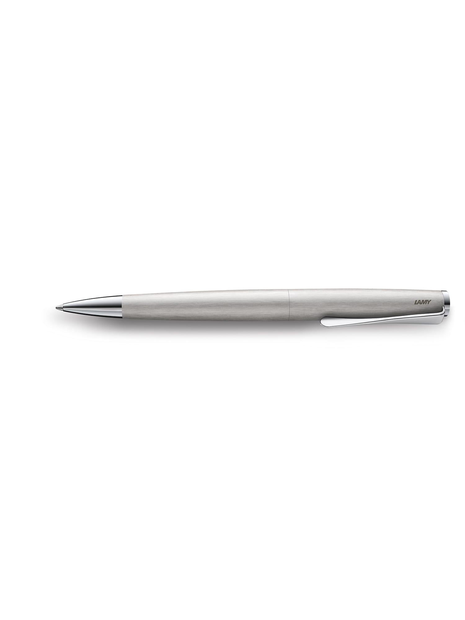 Письменная авторучка шариковая Lamy Studio стержень черный M16 1 мм Хром матовый (4026534)