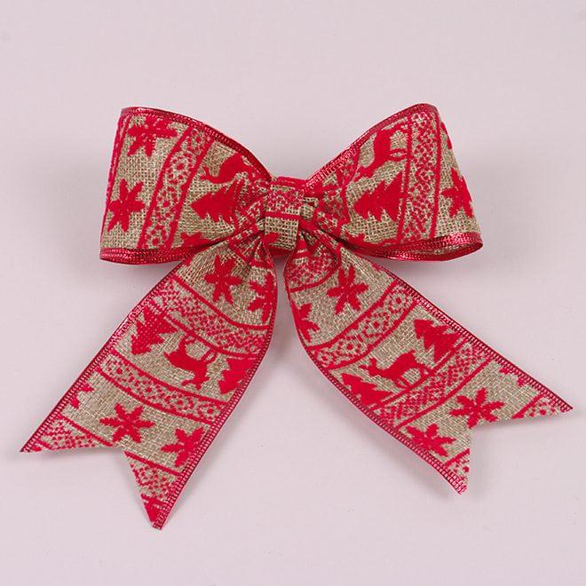 Новогодний подвеска Flora Бант 2 шт. (5727)