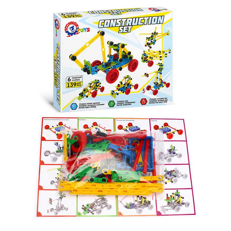 Конструктор Technok Toys 0830 Технотроник 139 деталей 6 моделей (5151)