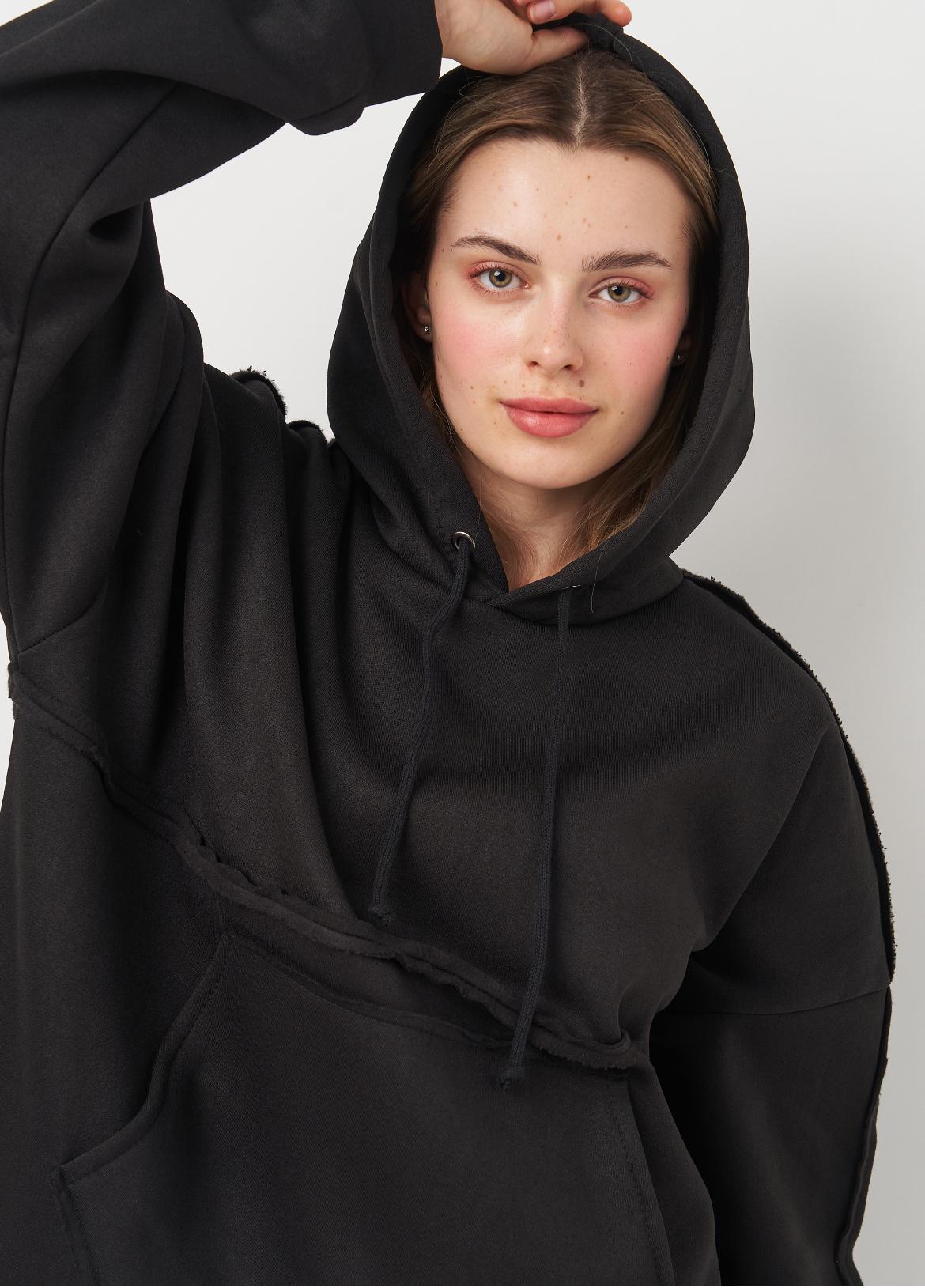 Спортивный костюм утепленный Вилена женский р. 48 Черный (2288073115) - фото 5 Спортивный костюм утепленный Вилена женский р. 48 Черный (2288073115) - фото 5