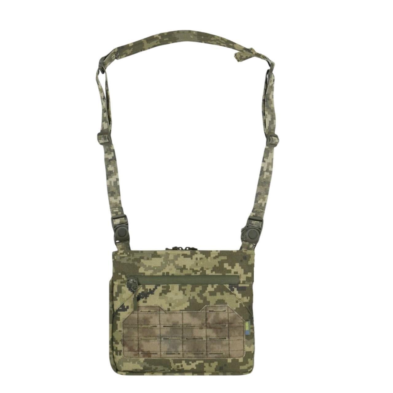 Сумка через плече Tactic city bag з IRR-просоченням Піксель (27516728)