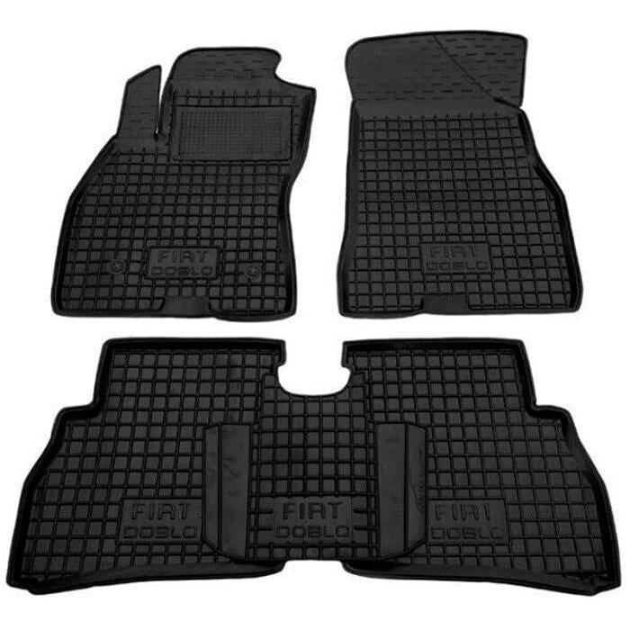 Коврики в салон Avto-Gumm Fiat Doblo II 10- Черный (11174)