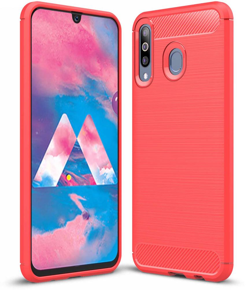 Чохол накладка для Samsung Galaxy M30 M305 Red (09953-2D)