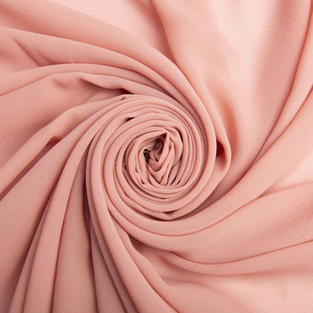 Шифон плательный Sheila Темная пудра (24629)