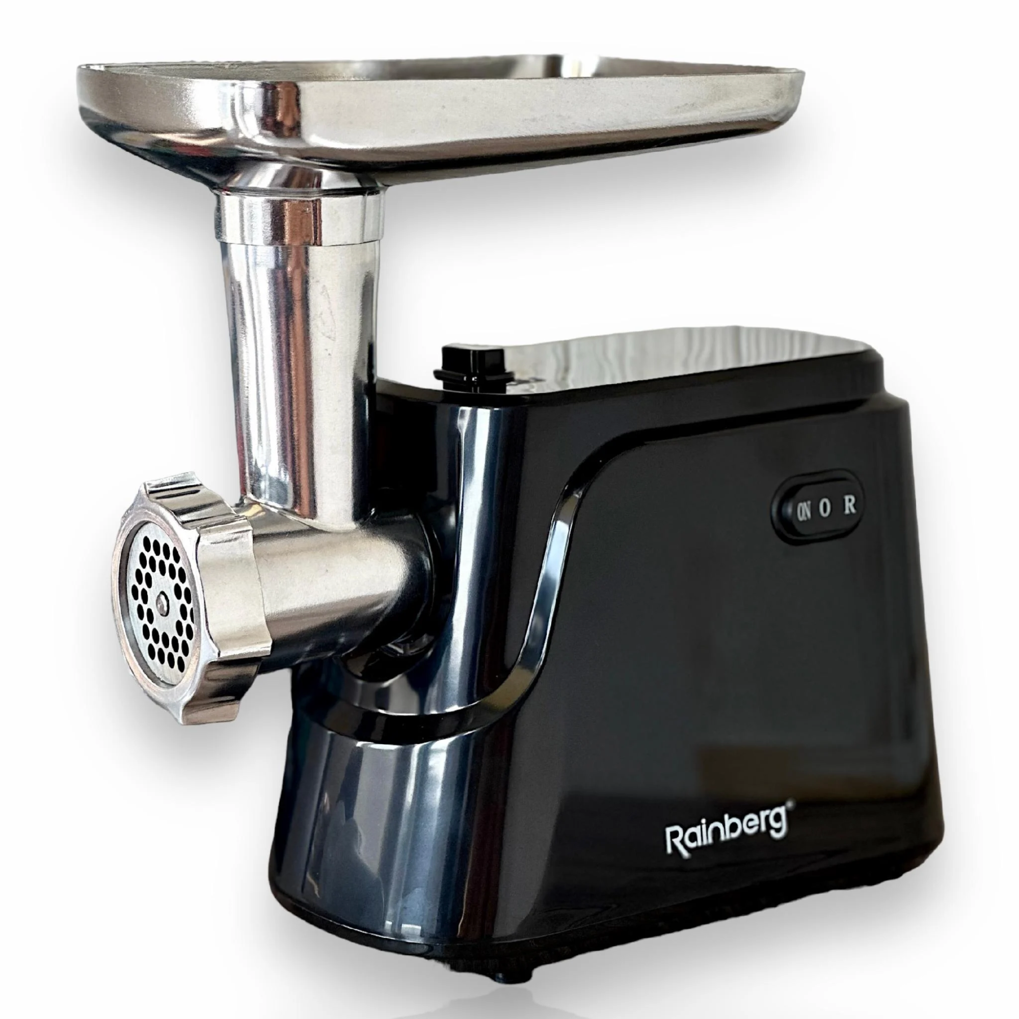 М'ясорубка електрична Rainberg RB-677 з насадкою для ковбас 2600 Вт (ML-04368)