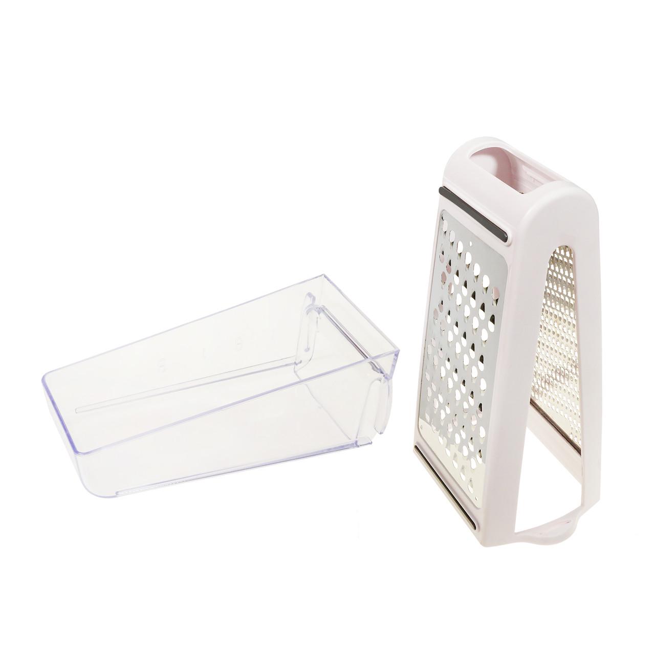 Ручная терка для овощей с контейнером Wellamart пластик/нержавеющая сталь (7131-0001)