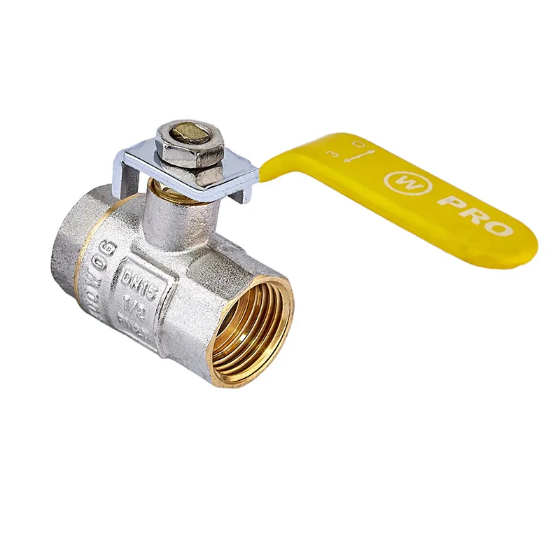 Кран кульовий WaterPro WP602-15FFL-Y 1/2" FFL ГГВ (WP2929)