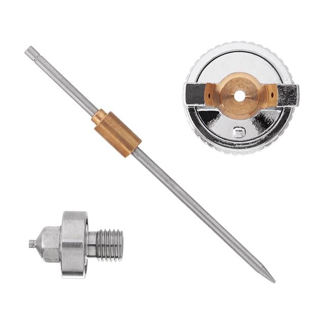 Комплект форсунки Intertool 0,8 мм для краскопультов HVLP mini форсунка/воздушная головка/игла (PT-2002)