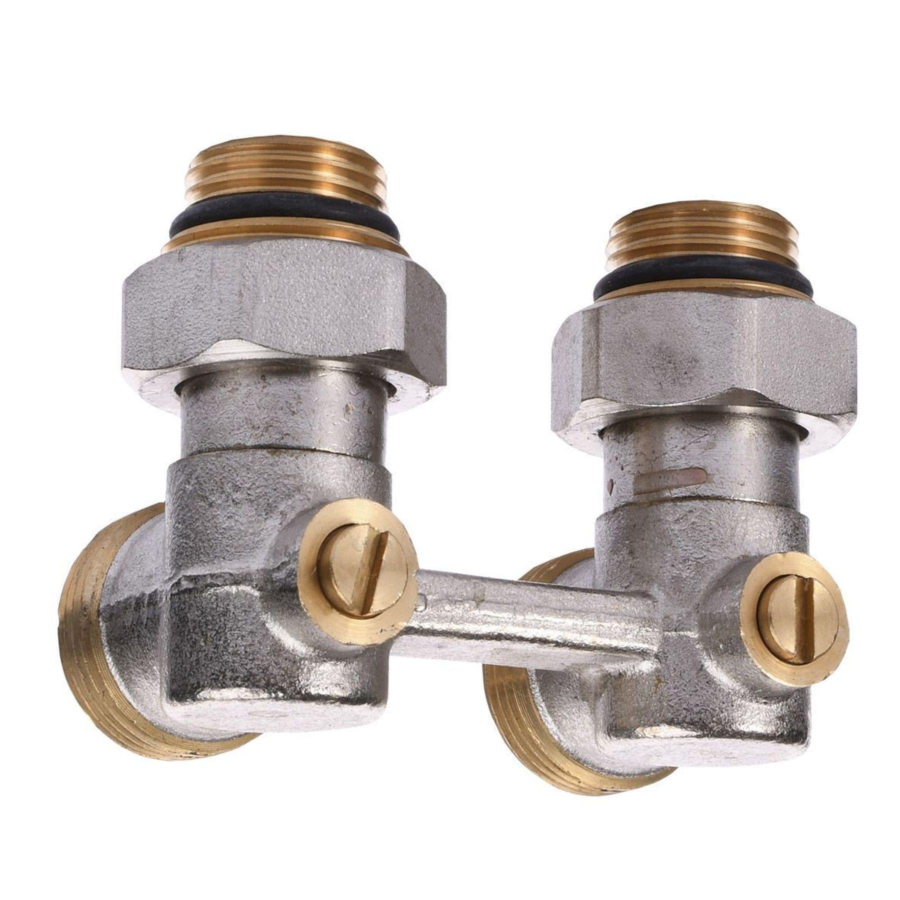 Узел нижнего подключения панельного радиатора Solomon NV 5102 угловой шаровый 1/2"х3/4" (GSR-000010945)