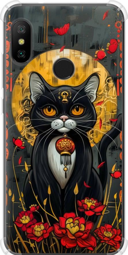 Чехол на Xiaomi Mi A2 Lite China Cat (6134sp-1522-42517)
