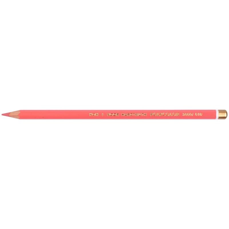 Карандаши художественные POLYCOLOR 12 шт. 3800/610 Light carmine red (8593539339311)
