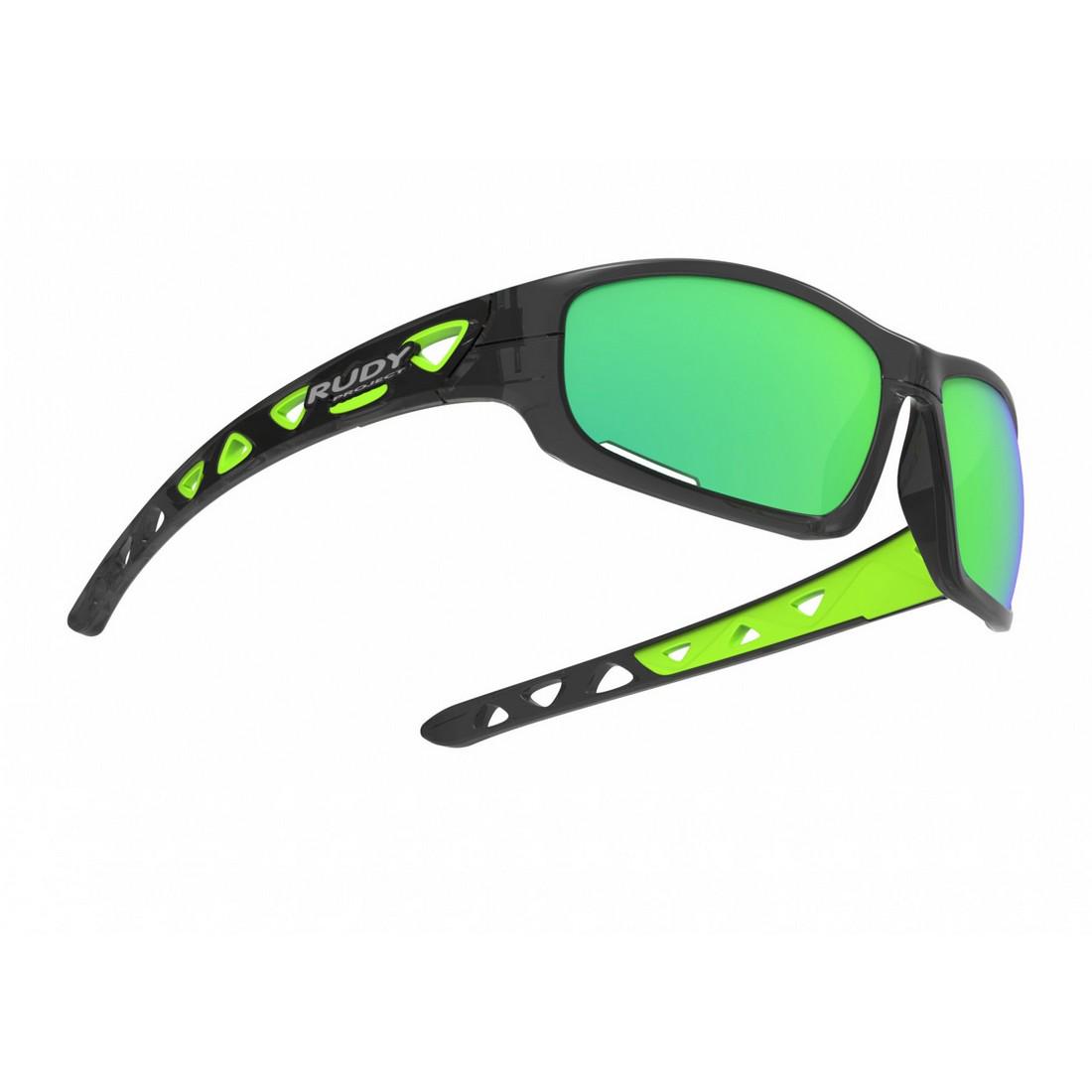 Очки Rudy Project Airgrip Crystal Graphite-Mlaser Green (72357)