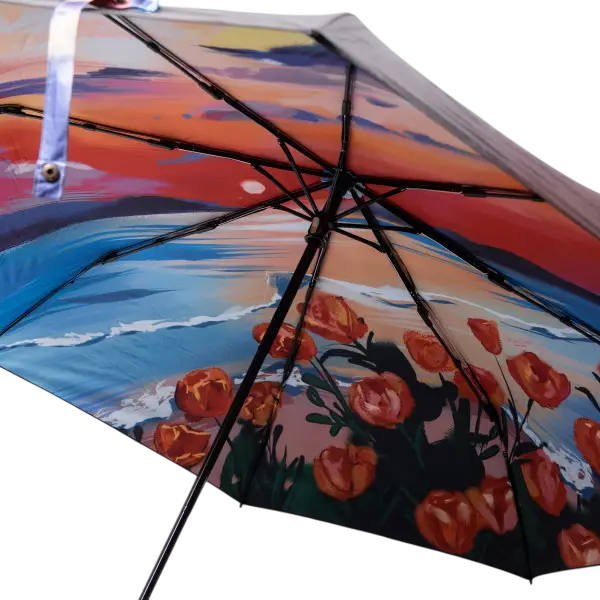 Парасолька механічна складана з малюнком 100 см Різнокольоровий (HP-23-14ML) - фото 4 Парасолька механічна складана з малюнком 100 см Різнокольоровий (HP-23-14ML) - фото 4