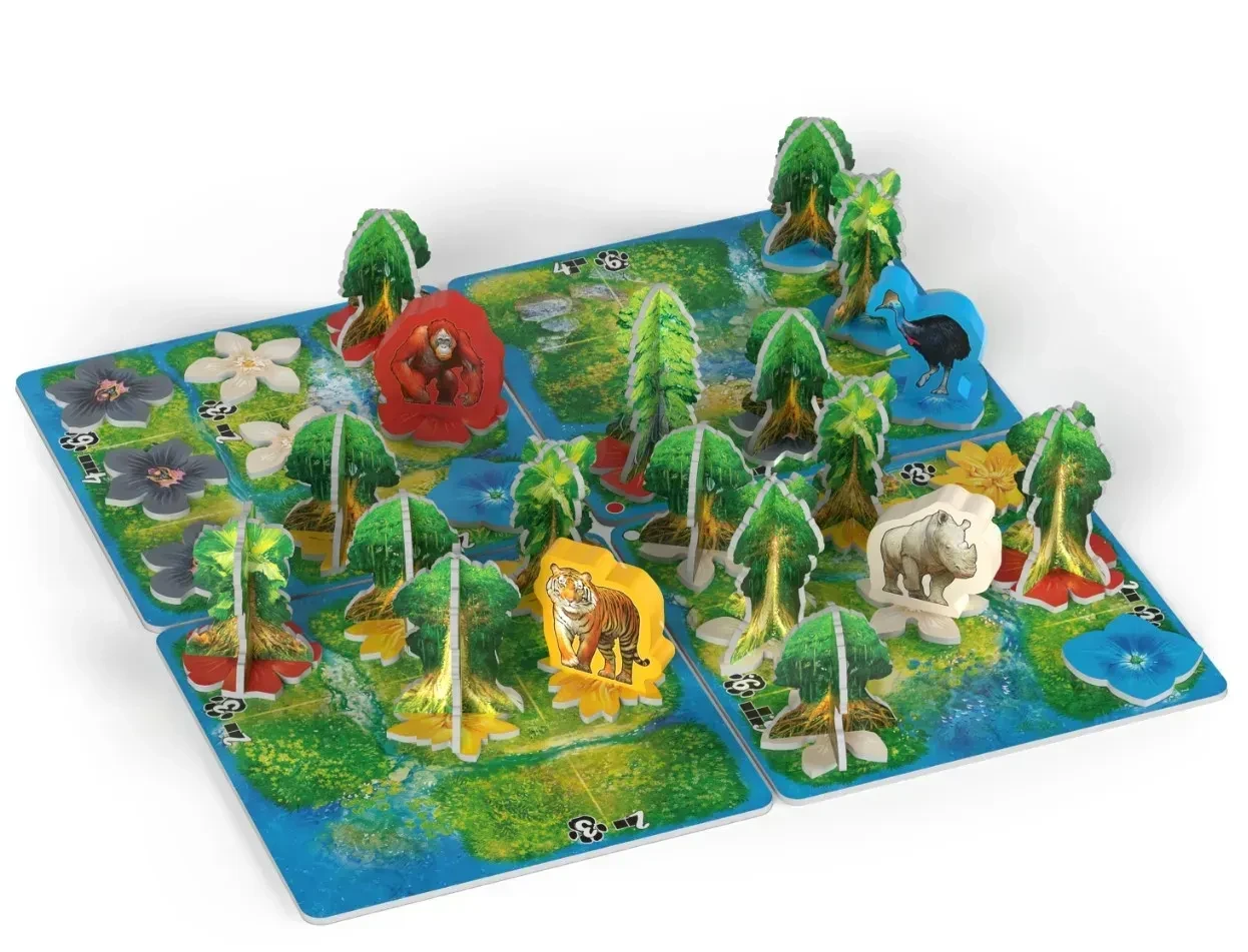 Настільна гра Lord of Boards HUTAN: Життя в тропіках (2634719429) - фото 5 Настільна гра Lord of Boards HUTAN: Життя в тропіках (2634719429) - фото 5