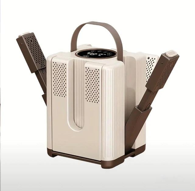 Электросушилка для обуви Shoes Dryer на 3 пар сложная противогрибковая 120 Вт (1011116-Beige)