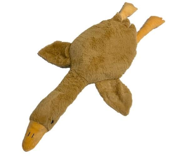 Мягкая игрушка подушка Гусь-обнимусь 110 см Коричневый (ftlx-1073)