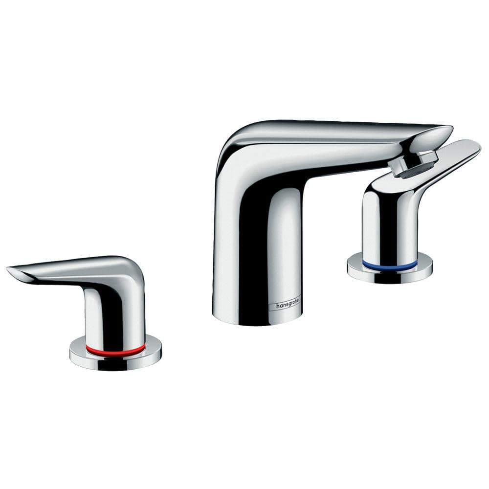 Смеситель для умывальника Hansgrohe NOVUS 71140000 на три отверстия Хром (99161)