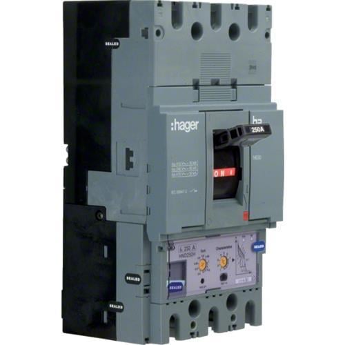 Автоматический выключатель силовой Hager 400А 70kA 3 полюса HED400H h630 (13887)