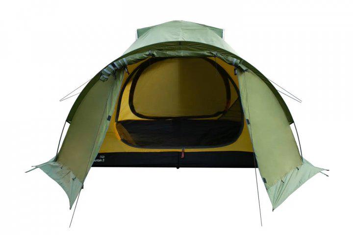 Палатка Tramp Mountain 3 V2 трехместная туристическая 380х220x130 см (TTRT-023-green) - фото 8