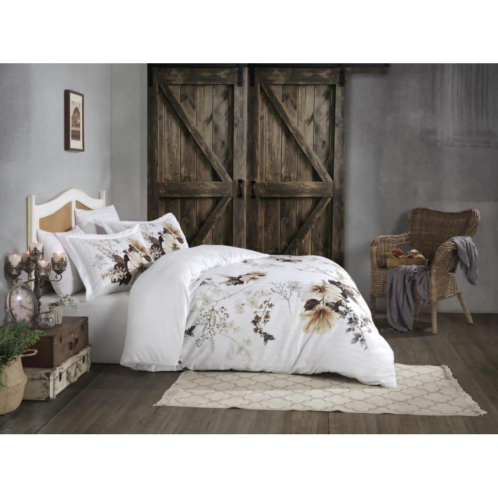 Комплект постельного белья Maison D'or Alita сатин евро Beige (2000022282876)