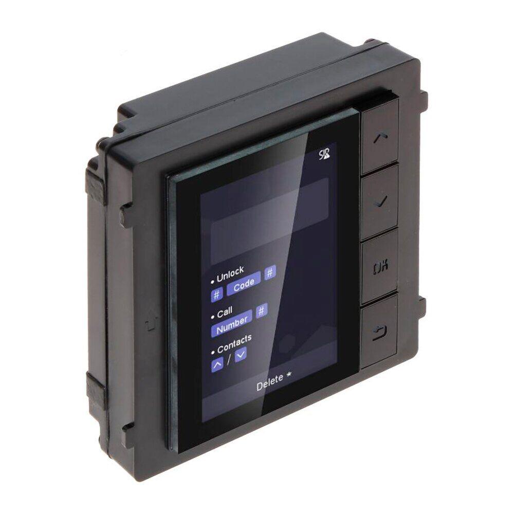 Модуль с монитором видеодомофона Hikvision DS-KD-DIS - фото 4