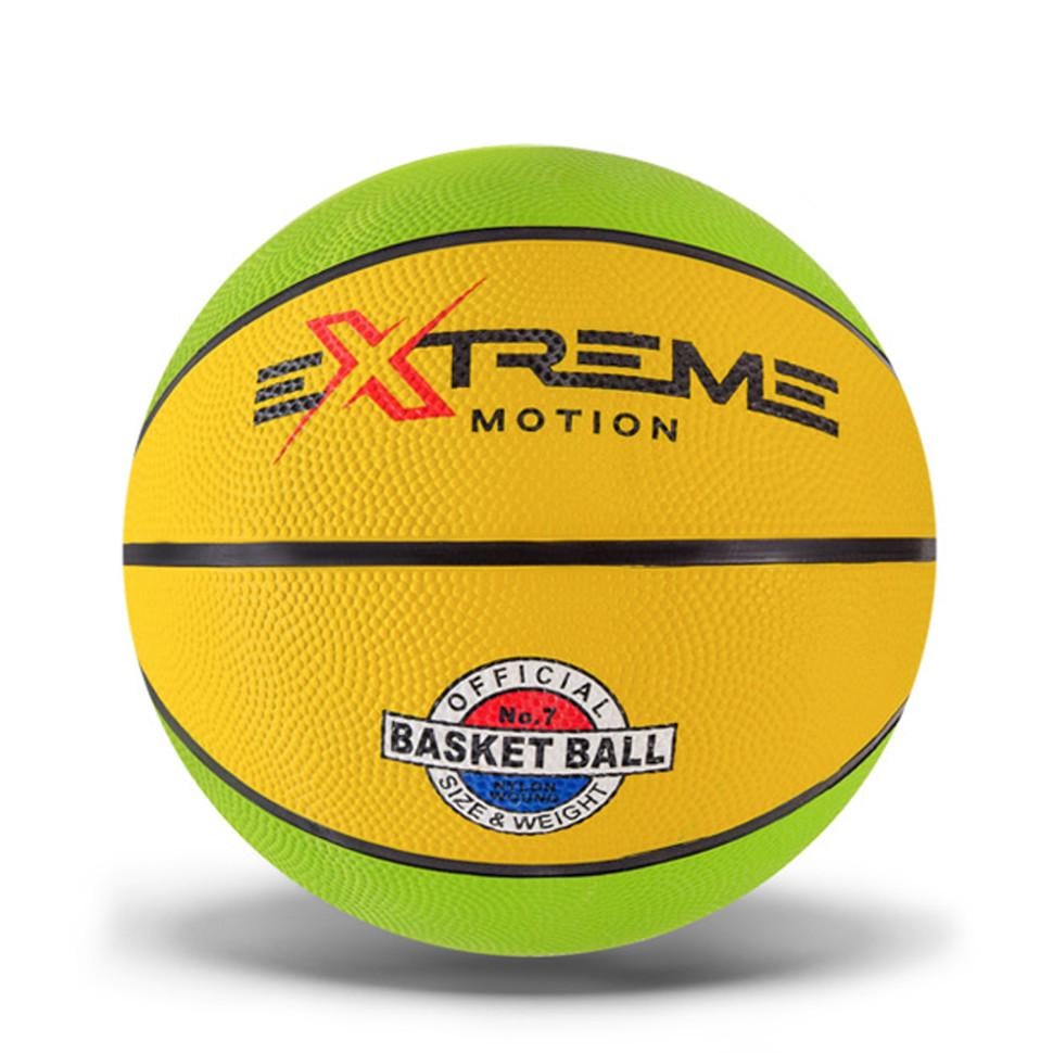 Мяч баскетбольный Bambi Extreme Motion р. 7 Зеленый (BS-396-B-2)