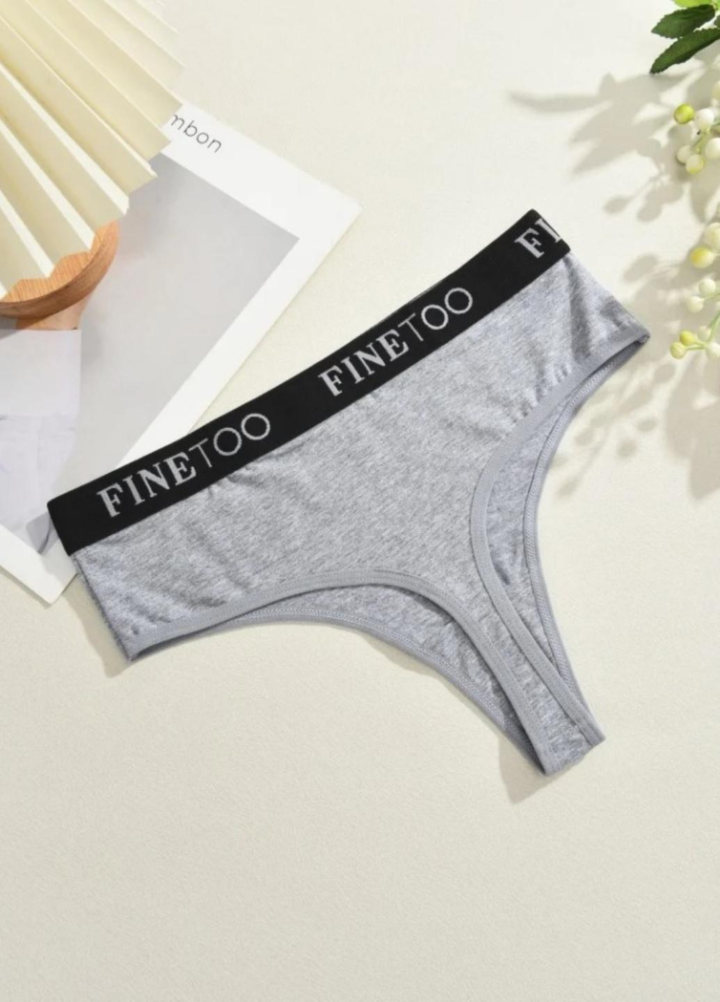 Трусики стринги женские хлопковые Good Shape M Серый (1990-44-01) - фото 7 Трусики стринги женские хлопковые Good Shape M Серый (1990-44-01) - фото 7