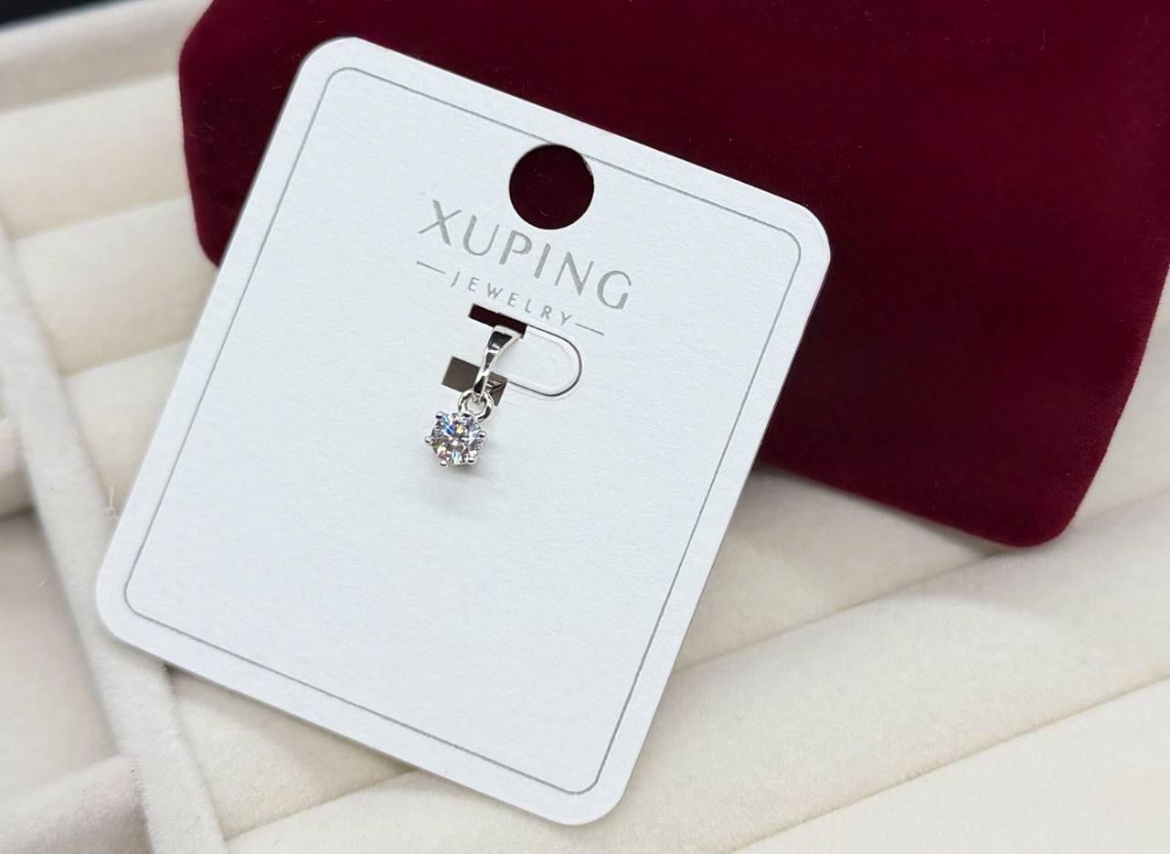 Кулон-подвеска женский Xuping с кристаллом медицинское золото с покрытием золотом 18K (2903394652)