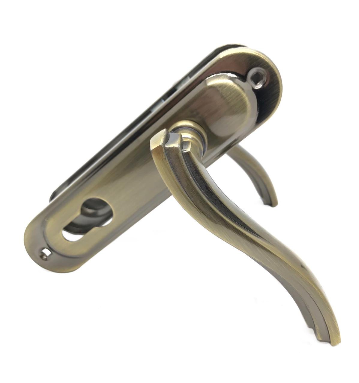 Ручка для межкомнатных дверей UNILOCK 62160 АВ 62 мм