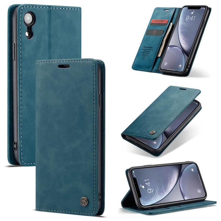 Чехол книжка с магнитом iPhone XR CaseMe Sea Green (30853-56)