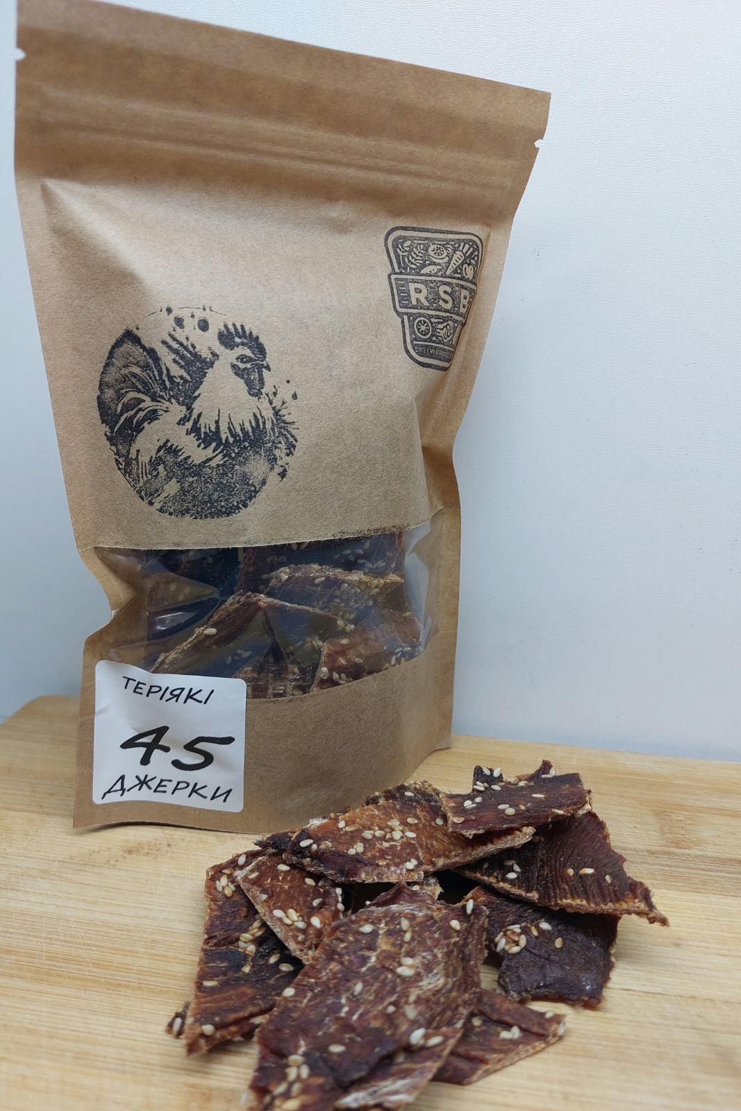 Джерки Страва №45 Теріякі Курятина сушена (0000000108)