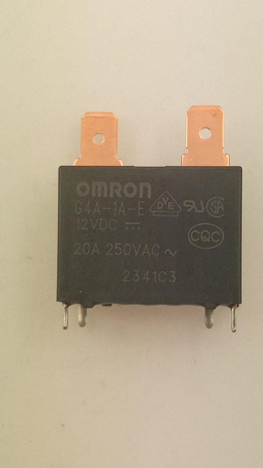 Реле Omron G4A-1A-PE 12VDC 20A 250VAC 30x16x27 (18394)