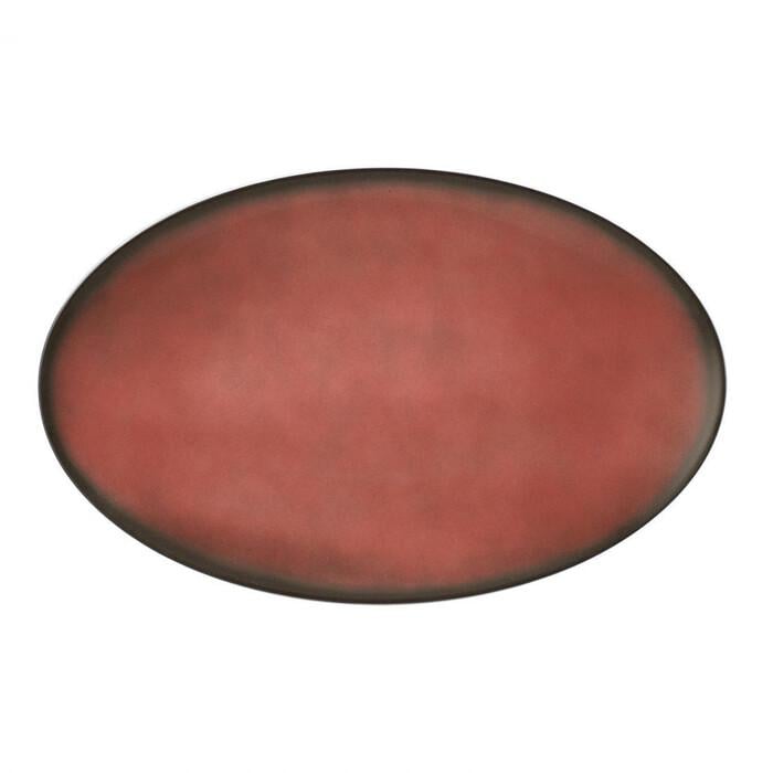 Блюдо овальное Ziegelrot Coup Fine Dining Seltmann Weiden 40x25,5 см (2614000)