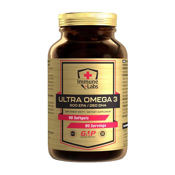 Рыбий жир Immune Labs Ultra Omega 3 500EPA/250DHA 90 капс. (22361-01)