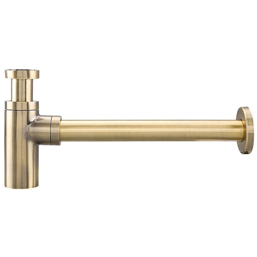 Сифон для раковины Frap F82-4 1 1/4" впуск Бронзовый (89821)