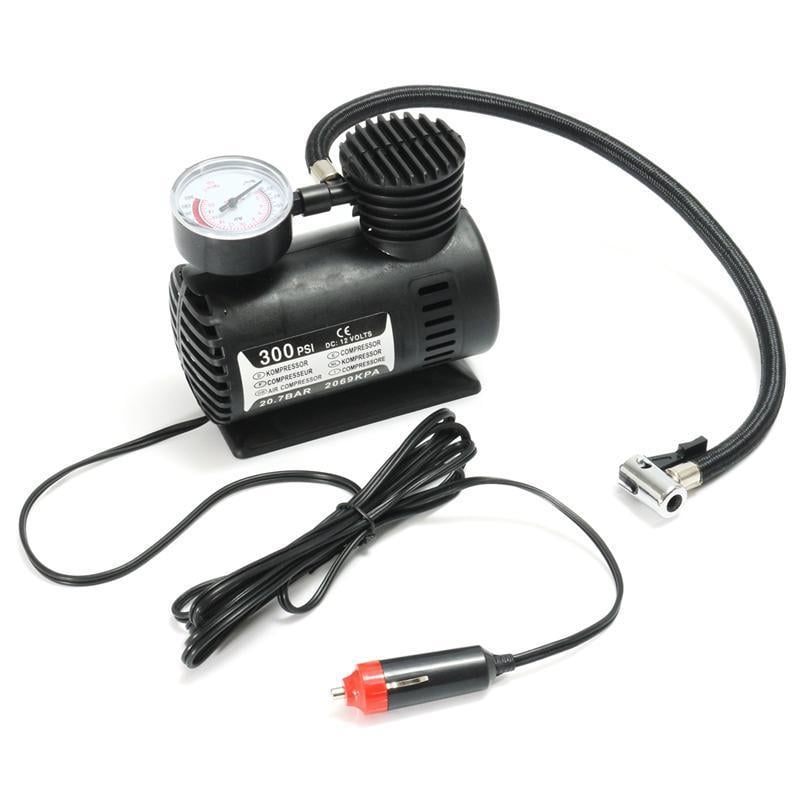 Автомобільний насос Air Compressor DC-12V Чорний (1001962-Black-0)