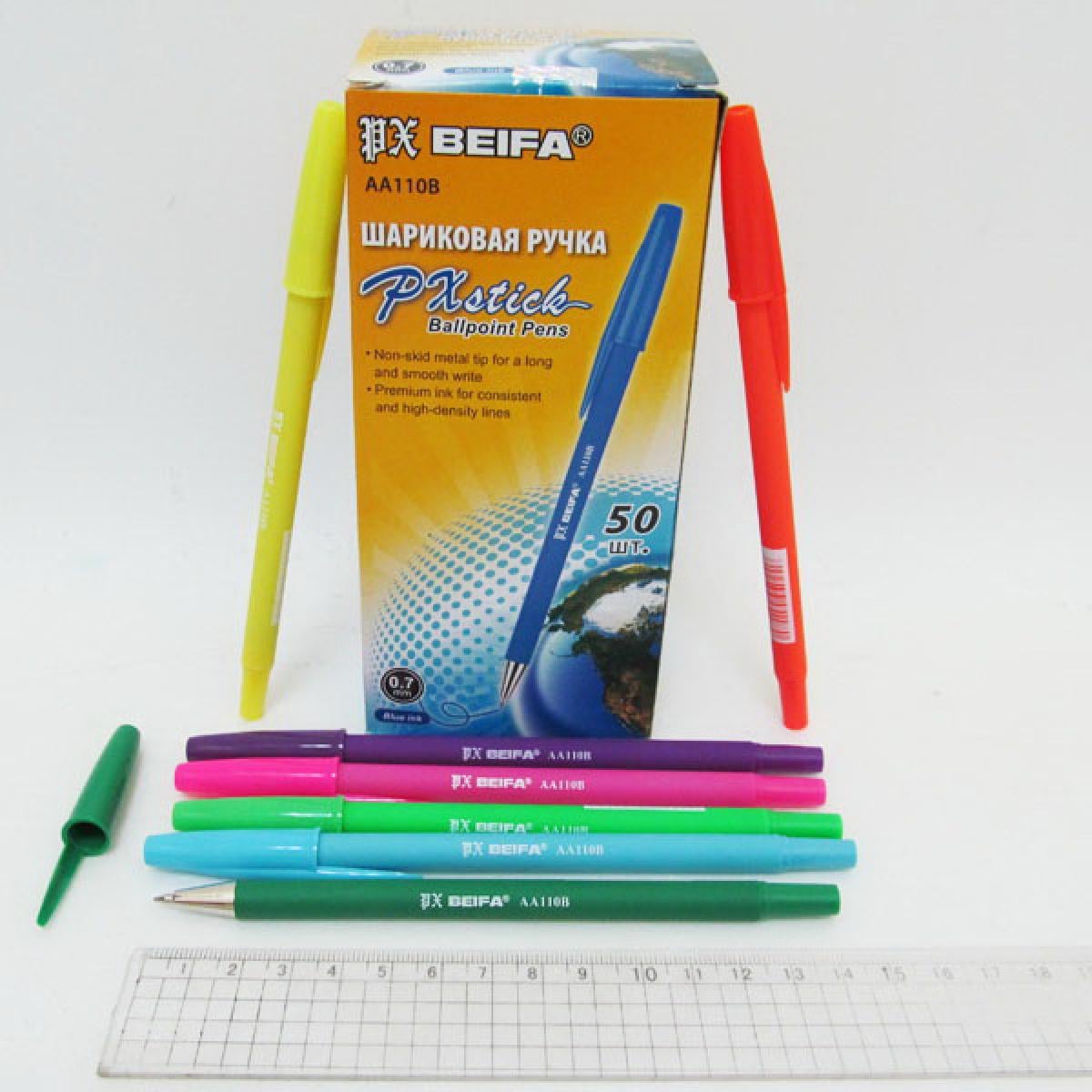 Ручка кулькова 110b-bl Синій (MTT-94390)