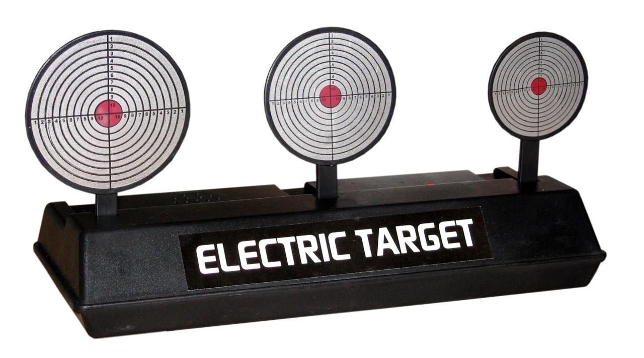 Мішень з електроприводом для будь-яких видів дитячої зброї