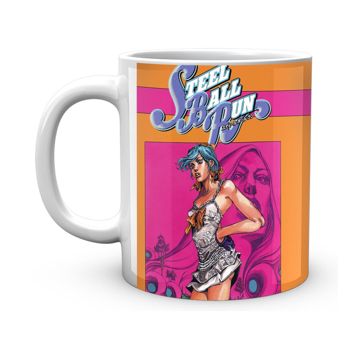 Чашка Geekland JoJo's Bizarre Adventure Гонка стальная пуля 330 мл (JJSBR 18) Чашка Geekland JoJo's Bizarre Adventure Гонка стальная пуля 330 мл (JJSBR 18)