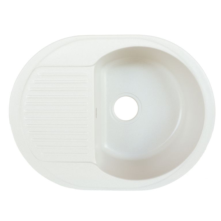 Мойка кухонная Platinum Bora 6247 Белый (353078)