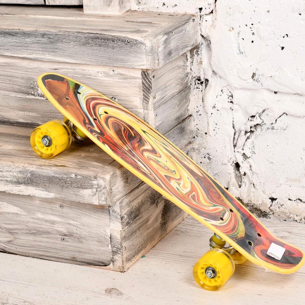 Пенниборд со светящимися колесами (2554538207) - фото 4 Пенниборд со светящимися колесами (2554538207) - фото 4