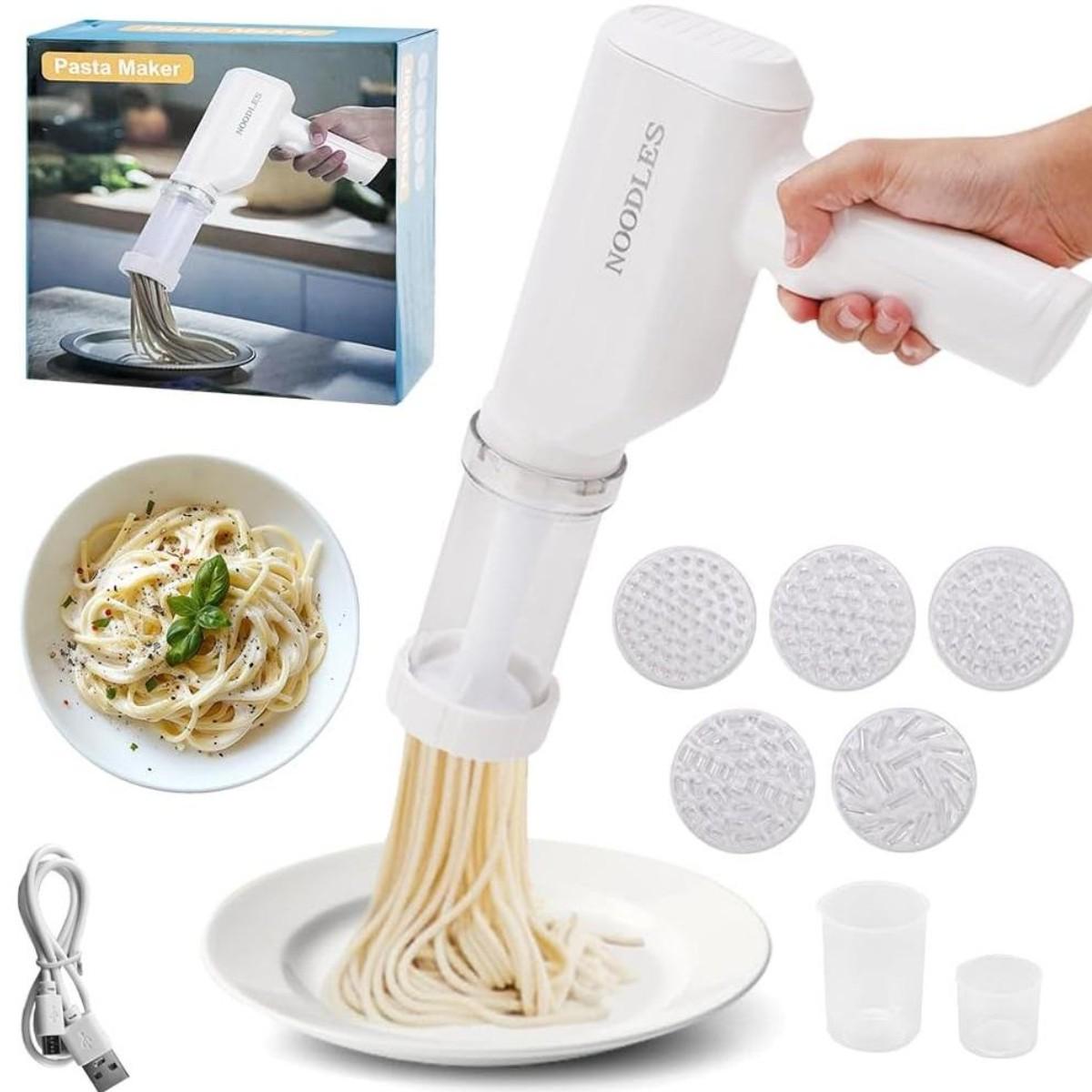 Лапшерезка электрическая Noodles беспроводная 30х20 см (R97211) - фото 8