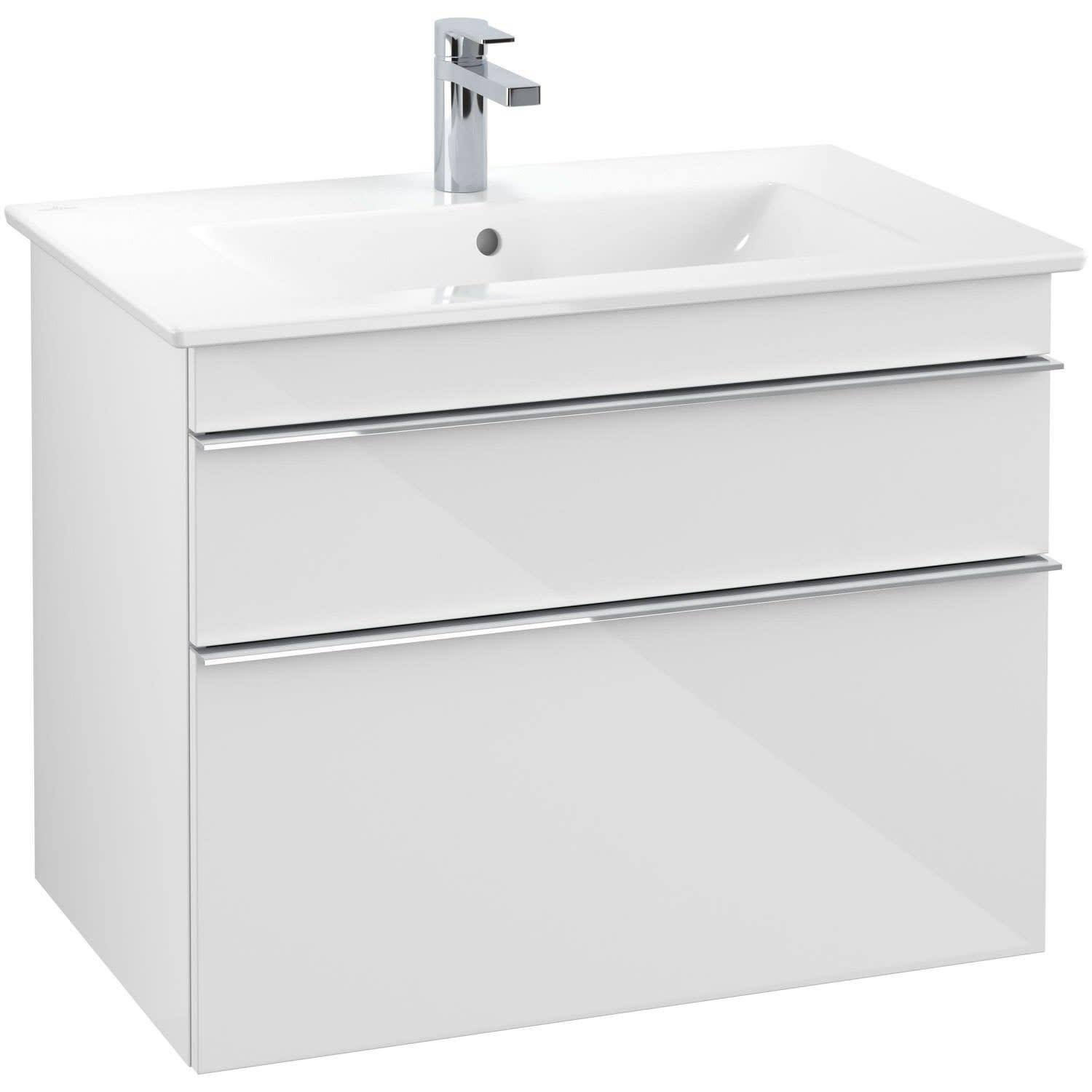 Тумба під умивальник підвісна Villeroy&Boch Venticello A92501DH 75,3x59x47,7 см Білий (84147)