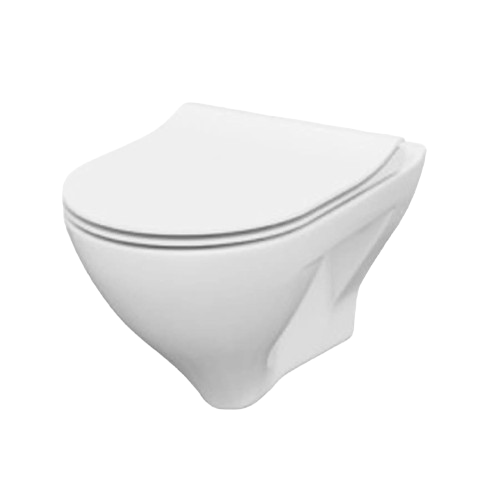 Унитаз подвесной Cersanit В291 MILLE Clean ON Slim с крышкой дюропласт и лифтом (GSR-000021679)