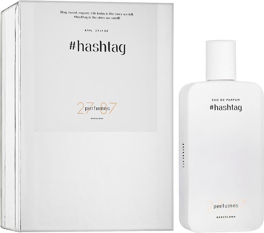 Парфюмированная вода унисекс 27 87 Perfumes Hashtag 27 мл (22810933)