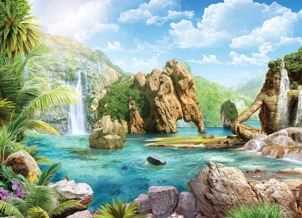 Фотообои WS Wallpaper Фантастическая природа 360x260 см (211)